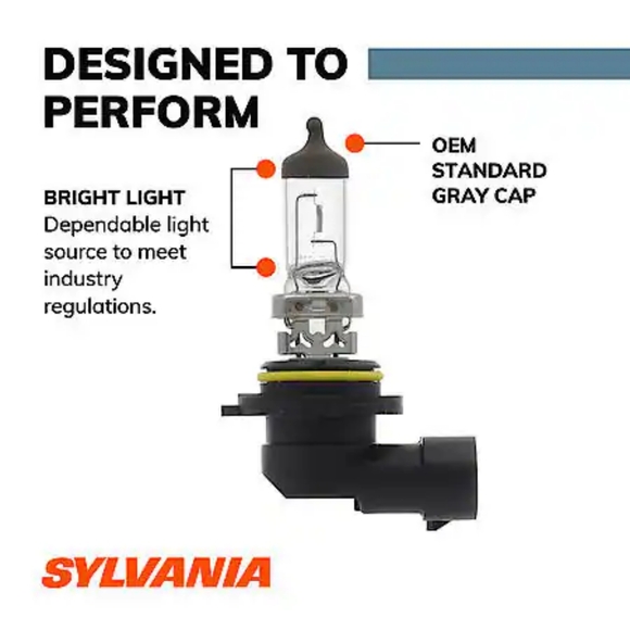 Sylvania Basic 9006, 2 Halogen Bulbs - Picture 5 of 5